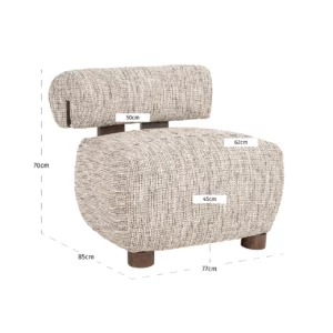 Alternative view of Lounge Stoel Arabella Customized
