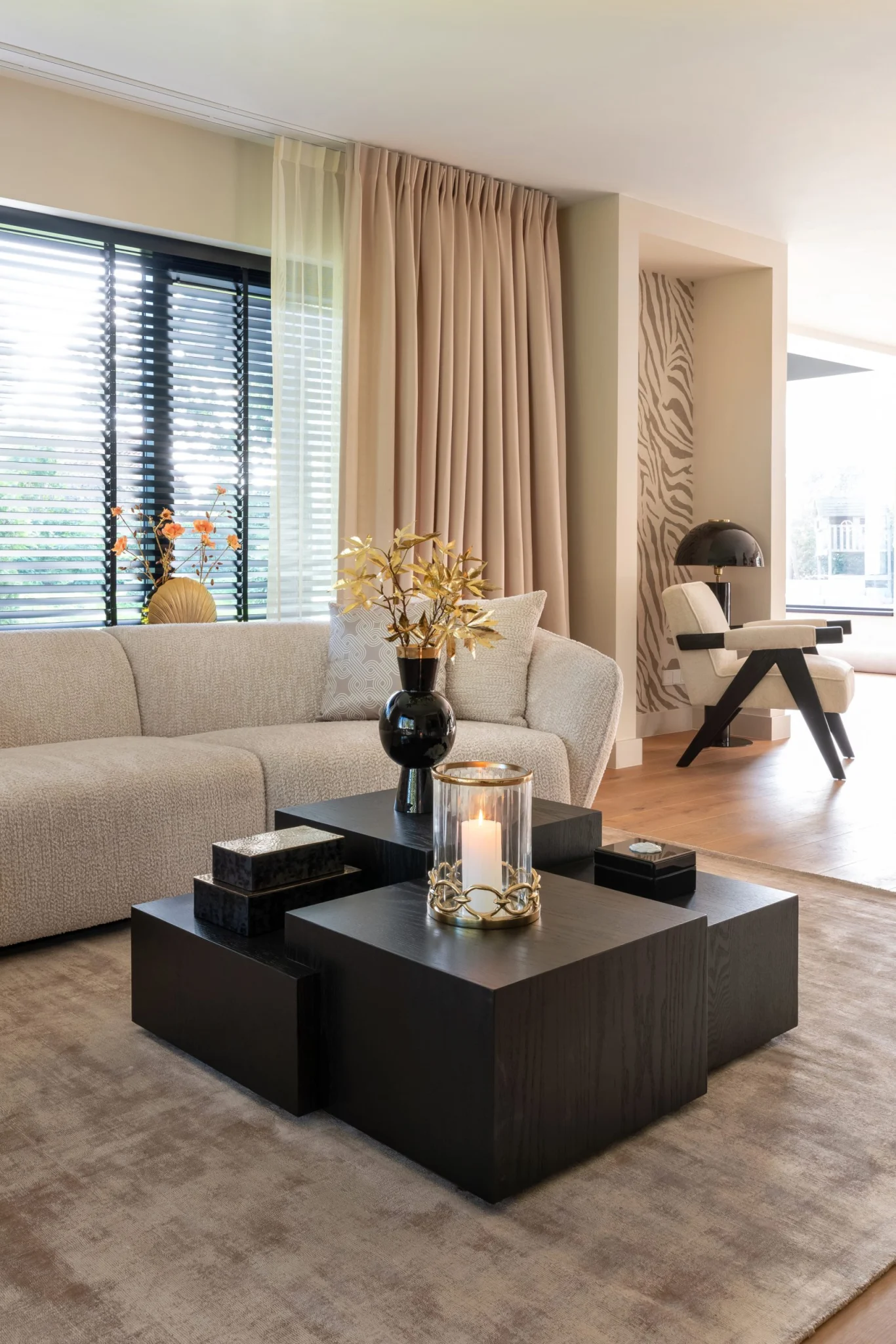 Bank Armand Natural Blockweave - Afbeelding 10