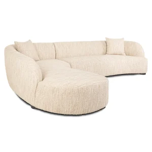 Alternative view of Bank Pandora Beige Angora Lounge Left