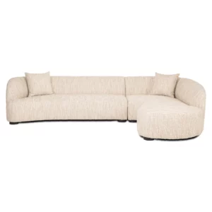 Alternative view of Bank Pandora Beige Angora Lounge Right