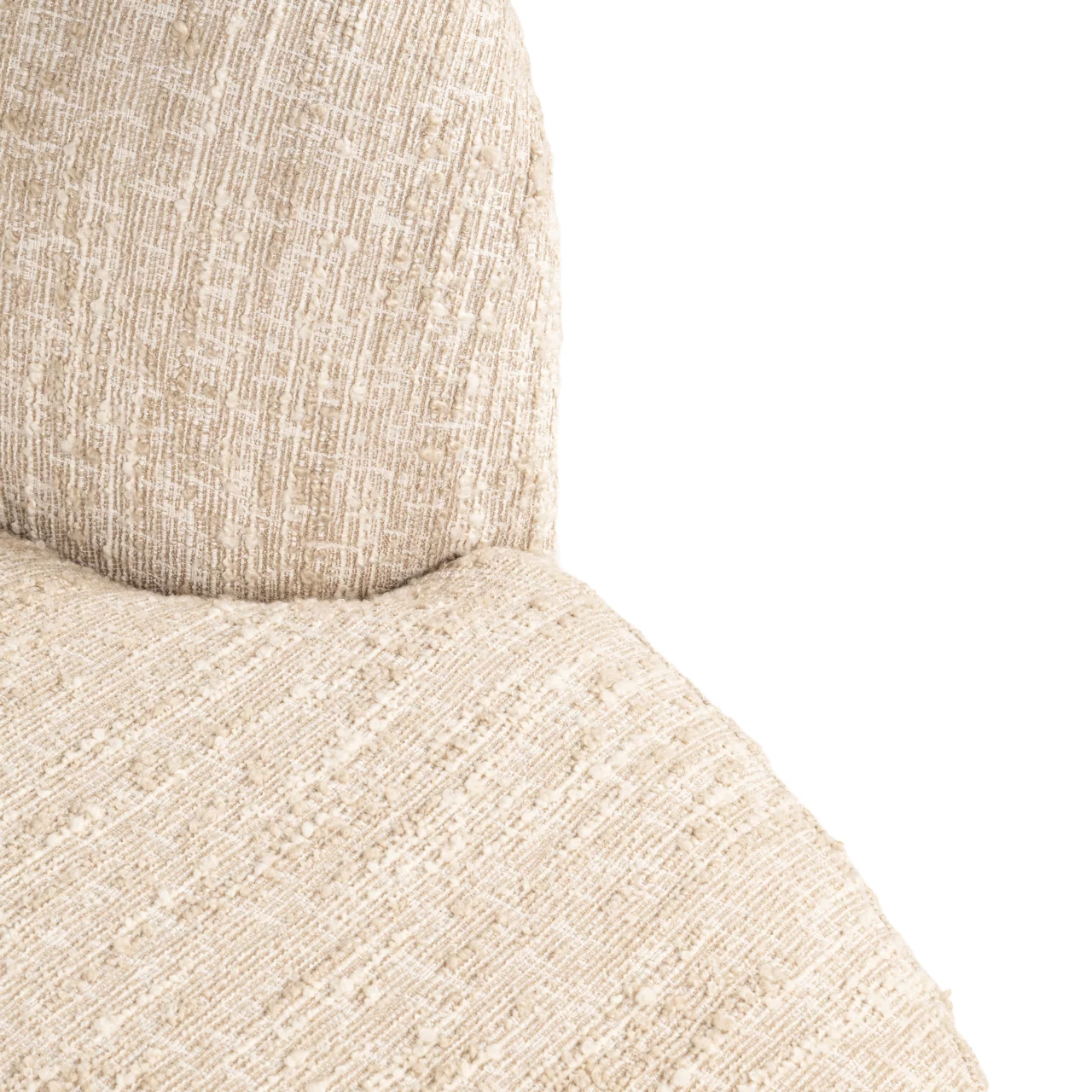 Bank Pandora Beige Angora Lounge Right - Afbeelding 8