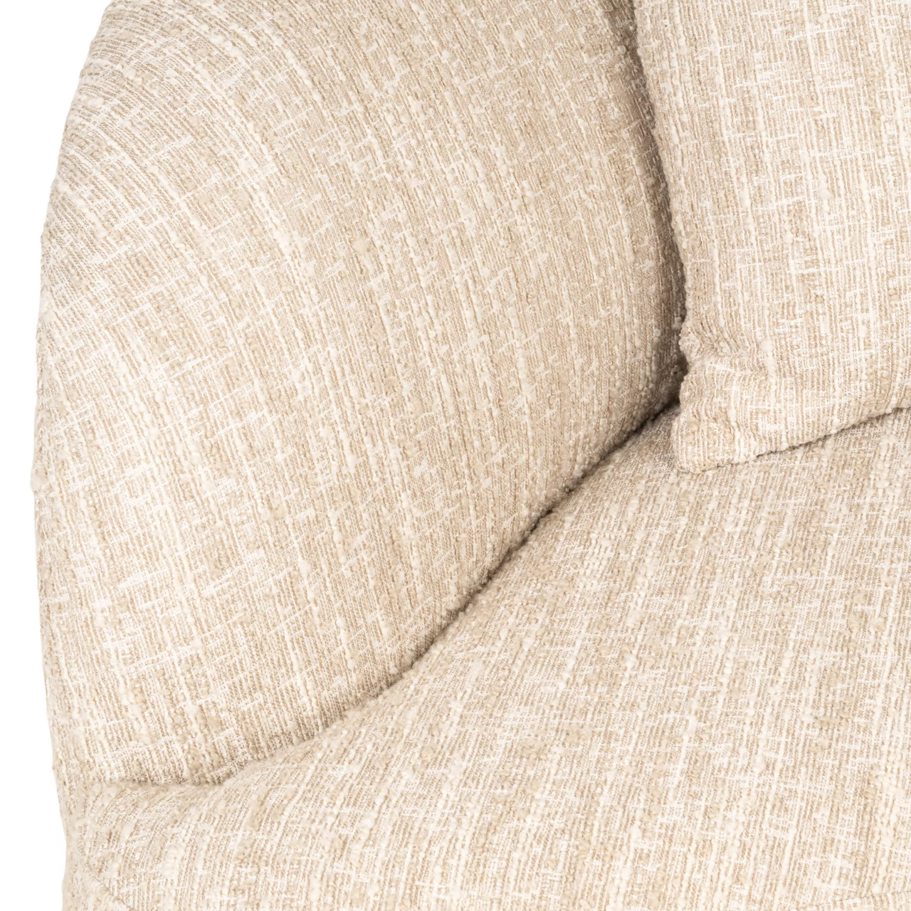 Bank Pandora Beige Angora Lounge Right - Afbeelding 9