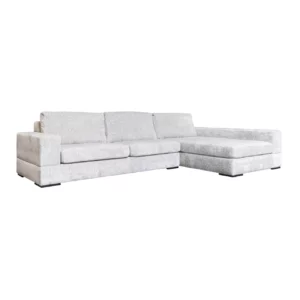 Bank Pasha Pearl Island 3-Seater + Lounge Right Fully Upholstered