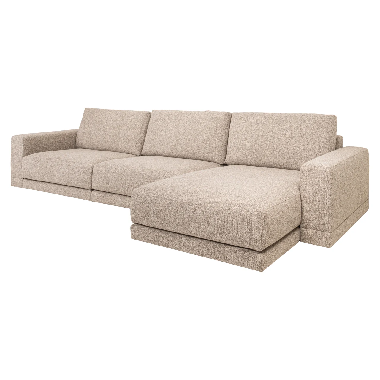 Bank Trentino Cayenne Brown 3,5-Seater + Lounge Left Or Right - Afbeelding 3