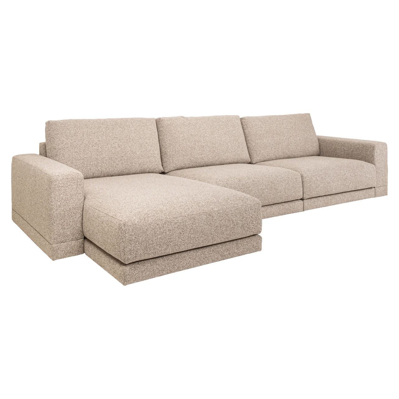 Bank Trentino Cayenne Brown 3,5-Seater + Lounge Left Or Right - Afbeelding 2