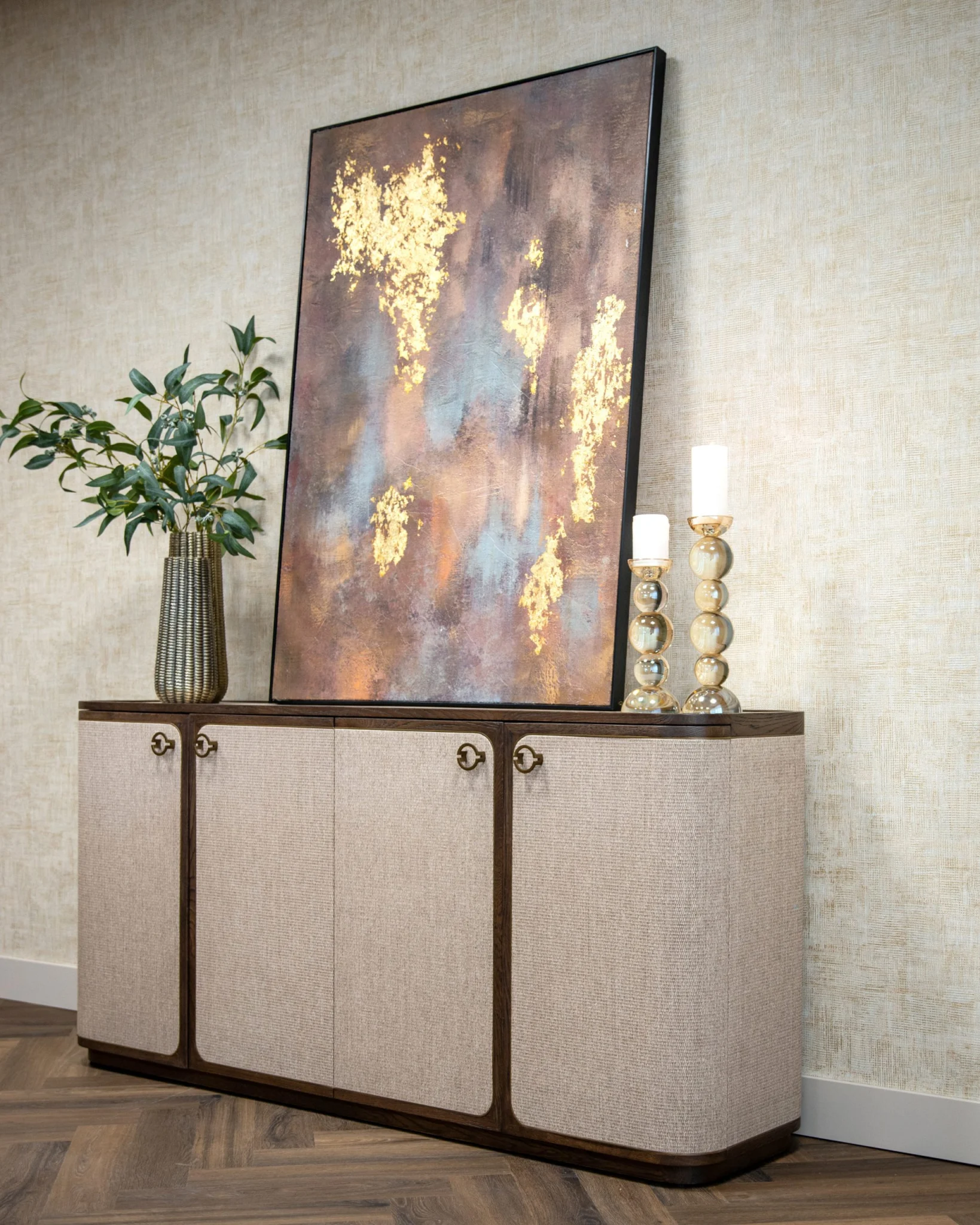 Wall Art Golden Gleam Gold - Afbeelding 9