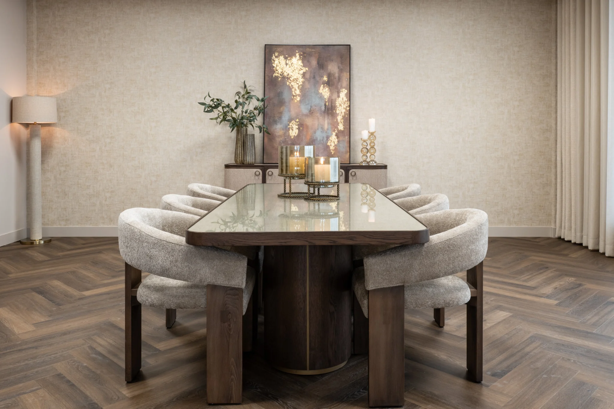 Windlicht Ropia Brass Antique Large - Afbeelding 4