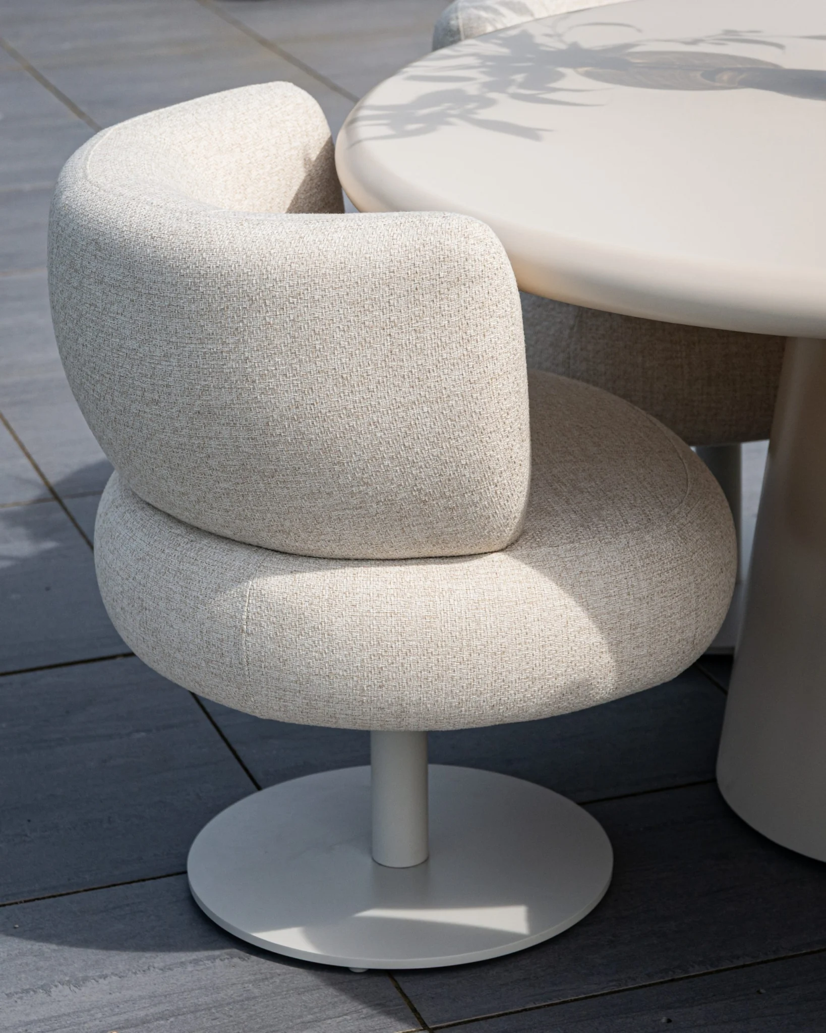 Outdoor Eetkamerstoel Mason Beige Alpine Swivel - Afbeelding 8
