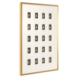 Alternative view of Wall Art Bear Black/Gold