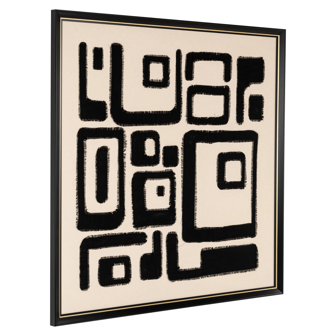 Wall Art Shanita Black/White - Afbeelding 2