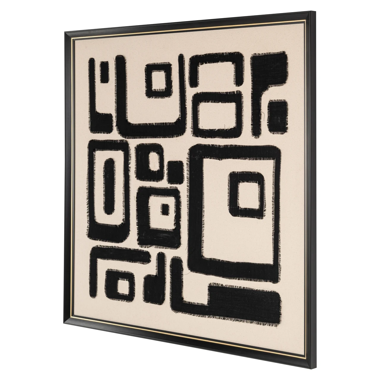 Wall Art Shanita Black/White - Afbeelding 3