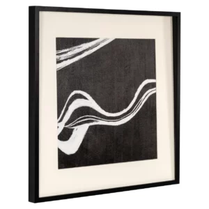 Alternative view of Wall Art Jozra Black/White