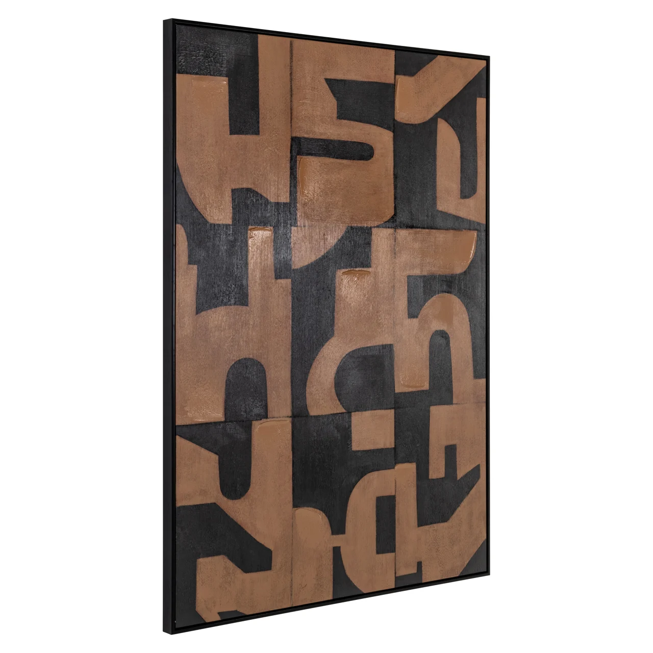 Wall Art Cascade Brown - Afbeelding 2