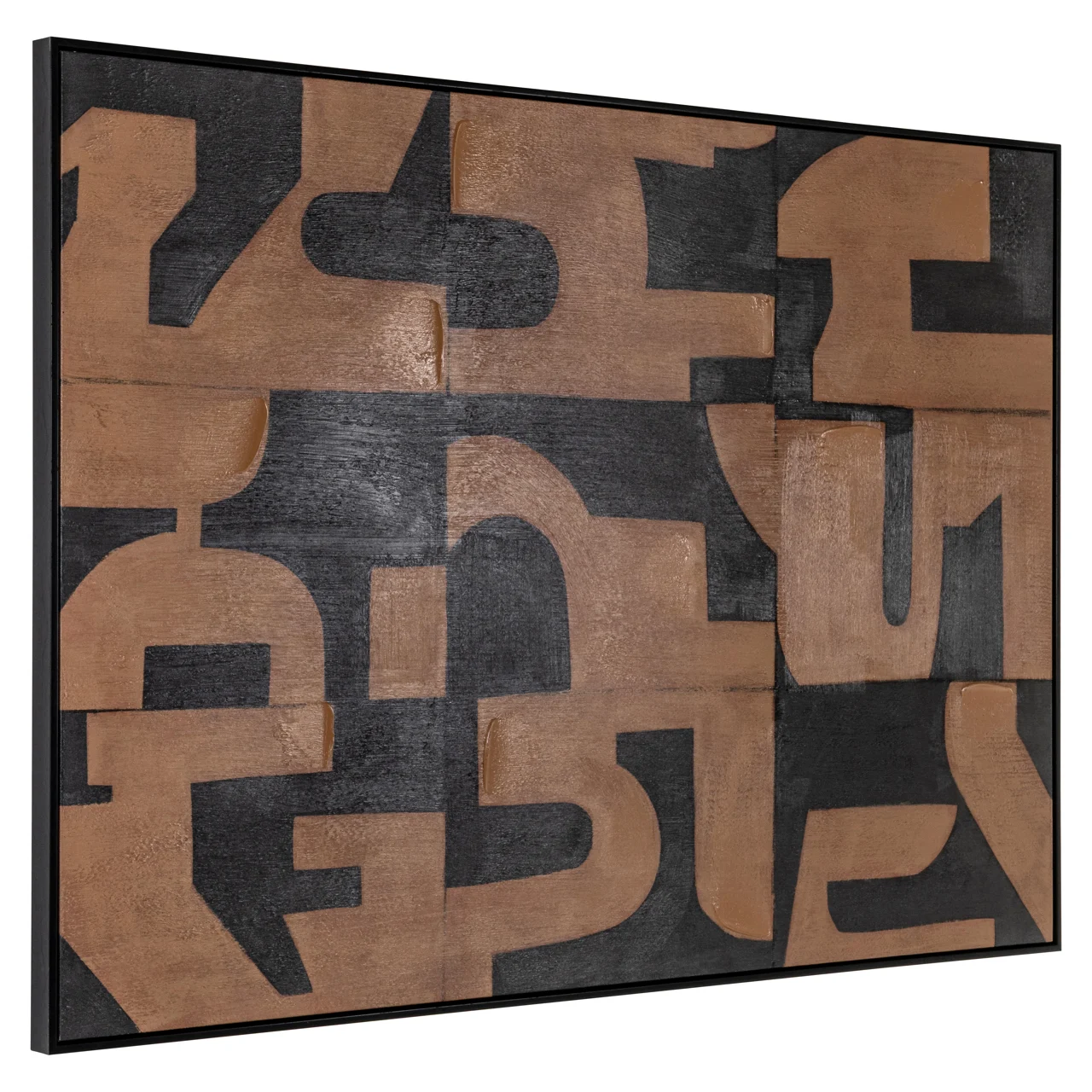 Wall Art Cascade Brown - Afbeelding 5