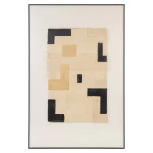 Wall Art Vortex Beige Left