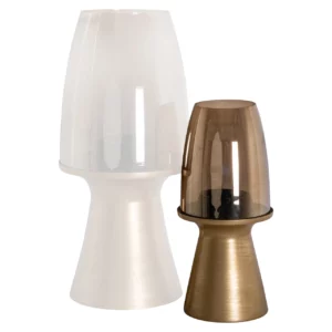 Alternative view of Windlicht Danea Brushed Gold Small