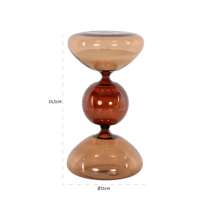 Alternative view of Decoratief Object Elba Brown Hourglass Small