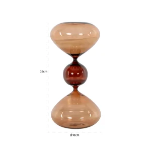 Alternative view of Decoratief Object Elba Brown Hourglass Large