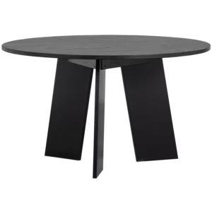 Fries Eettafel O129 Cm Eiken Blacknight [Fsc]