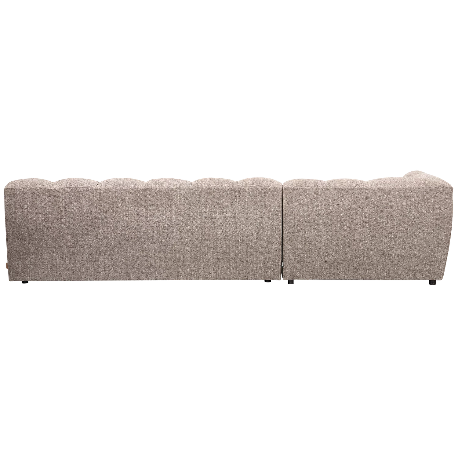 Loungebank Allure Geweven Stof, Kleur Bruin Melange - Afbeelding 5