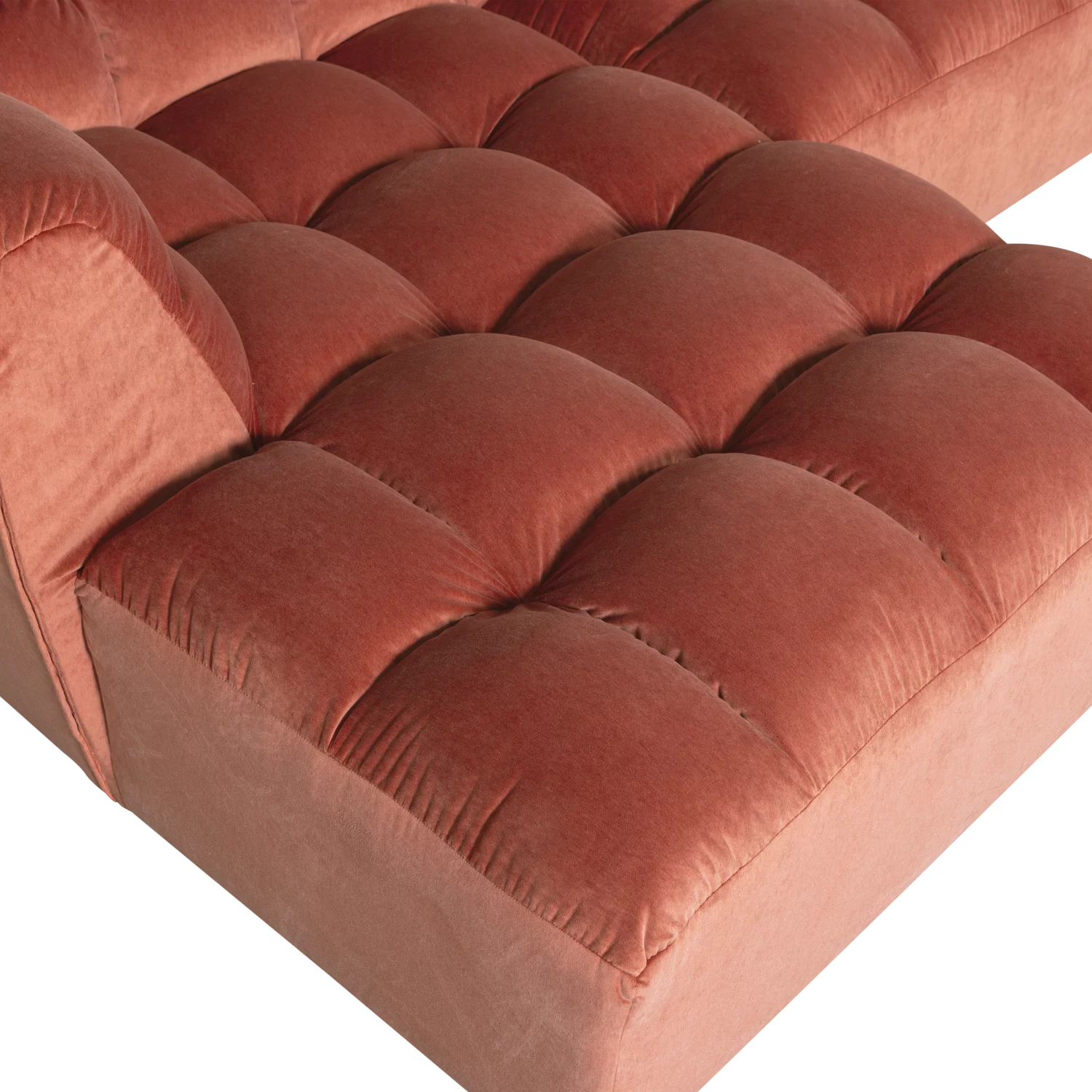 Allure Chaise Longue Links Velvet Blush - Afbeelding 4