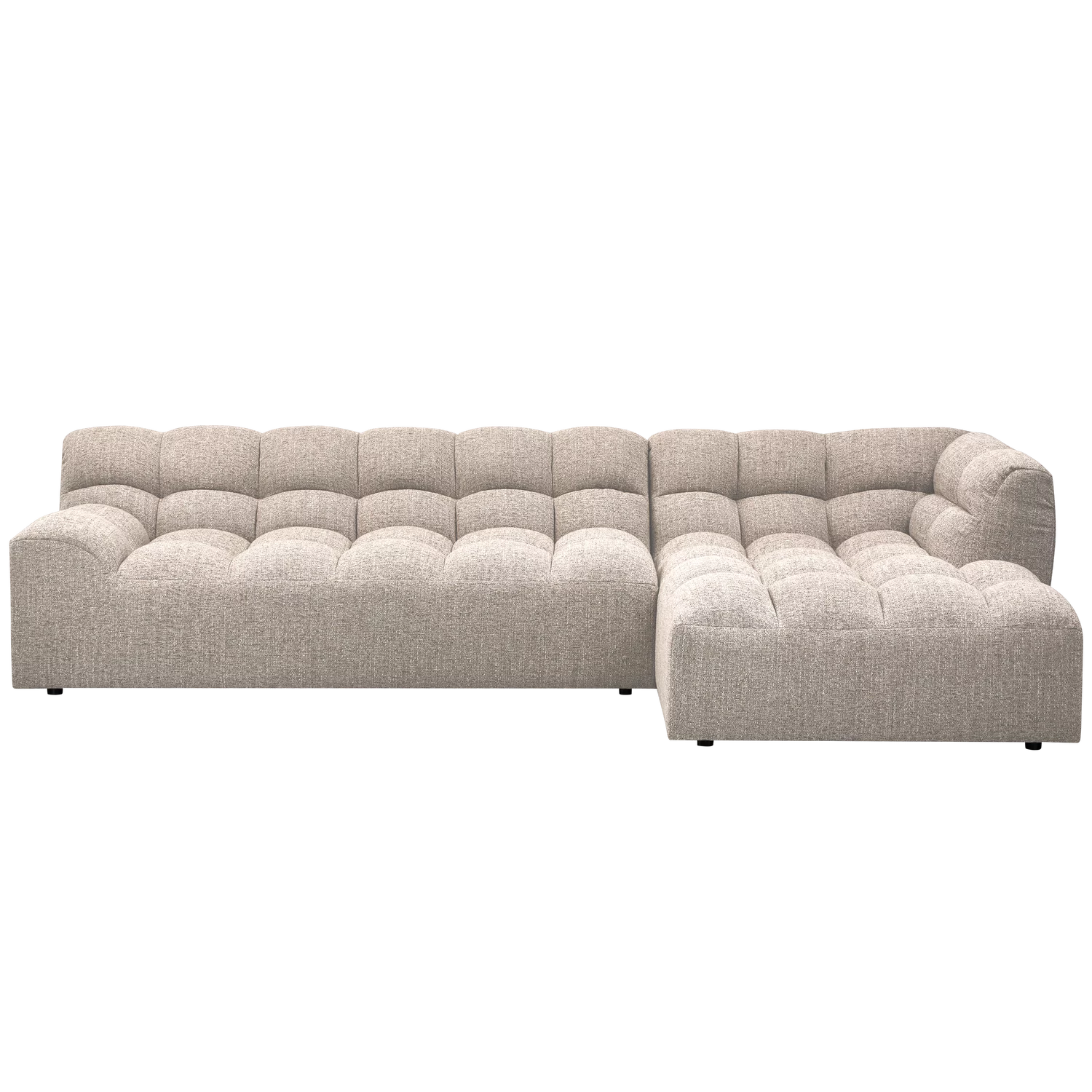 Loungebank Allure Geweven Stof, Kleur Naturel Melange - Afbeelding 2