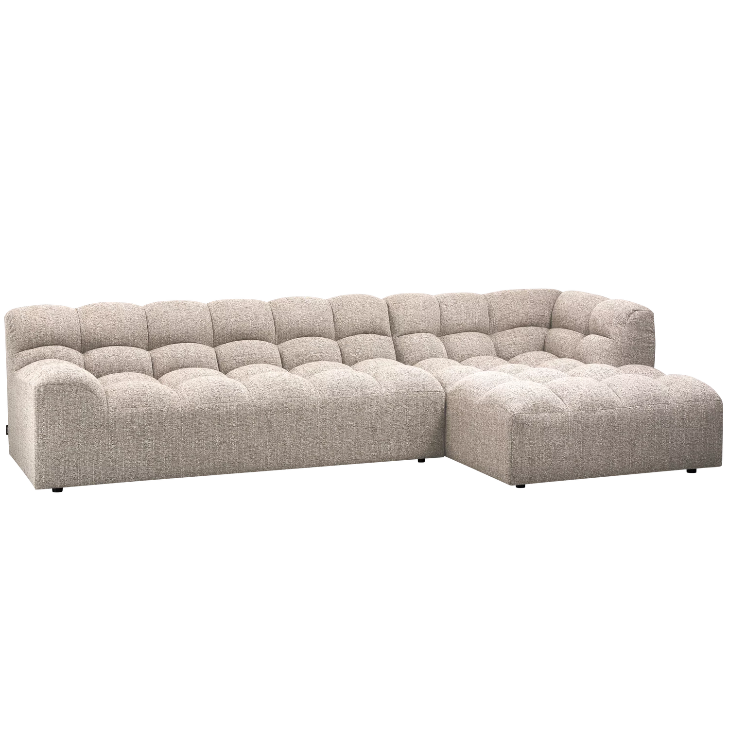 Loungebank Allure Geweven Stof, Kleur Naturel Melange