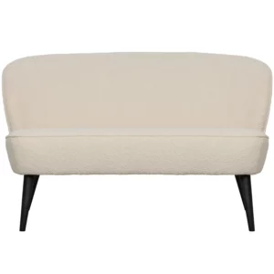 Sara Bankje Boucle Creme