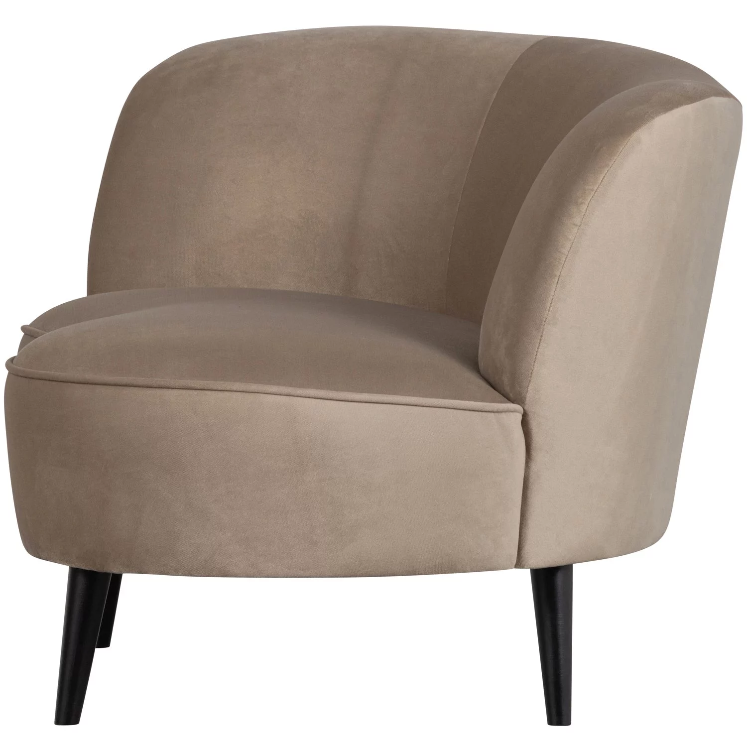 Lounge Fauteuil Sara Links, Velvet - Afbeelding 6