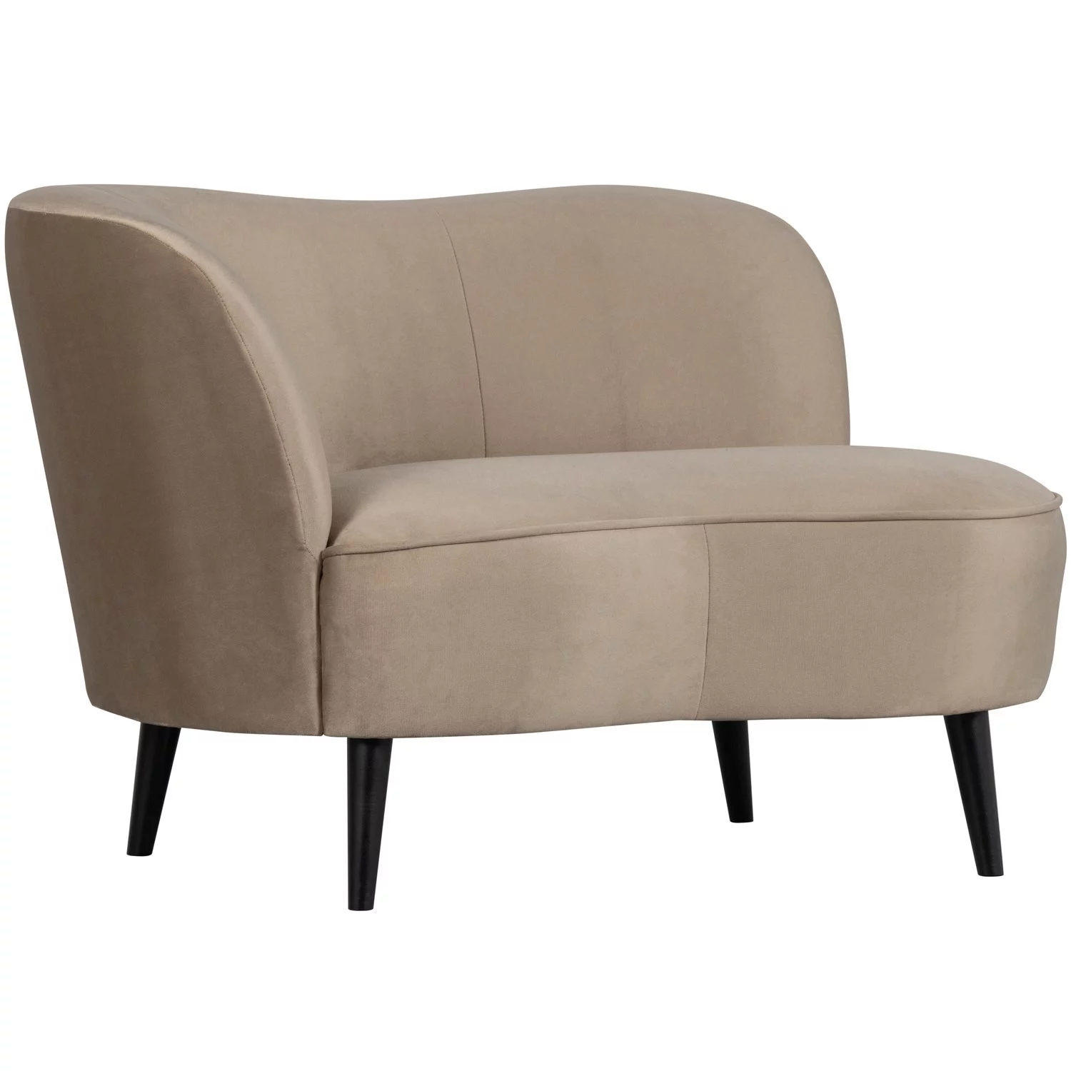 Lounge Fauteuil Sara Links, Velvet - Afbeelding 5