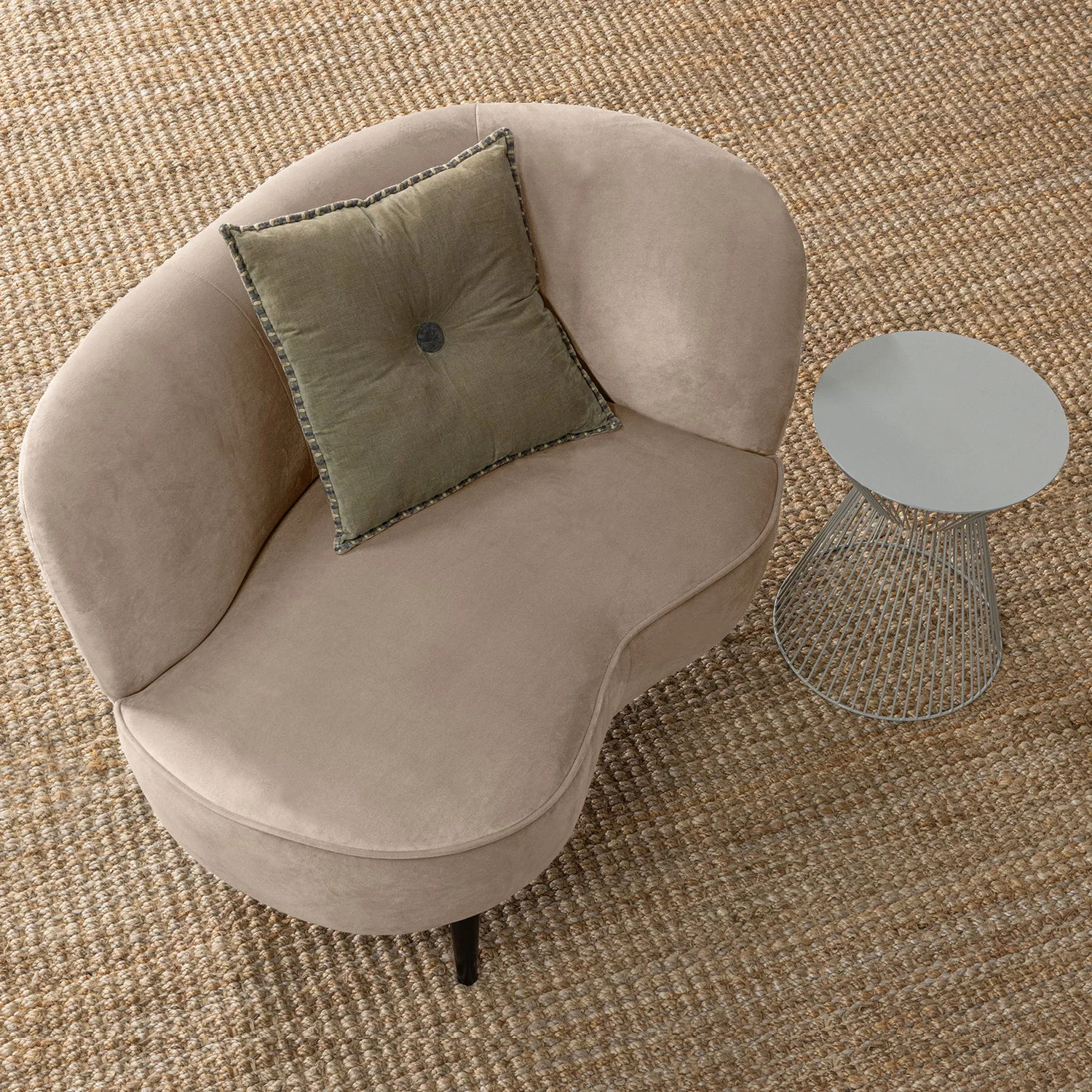 Lounge Fauteuil Sara Rechts, Velvet - Afbeelding 3