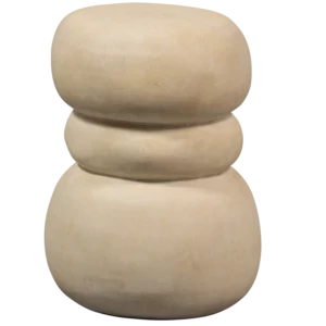 Yvo Bijzettafel Betonlook Naturel