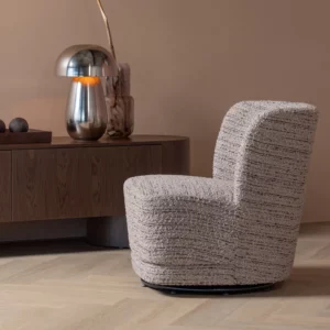 Alternative view of Draaifauteuil Atty Grove Melange Stof