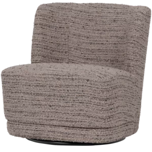 Draaifauteuil Atty Grove Melange Stof