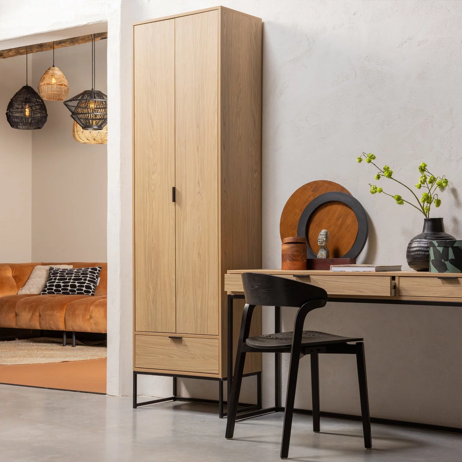 Silas Bureau Eiken Decor [Fsc] - Afbeelding 2