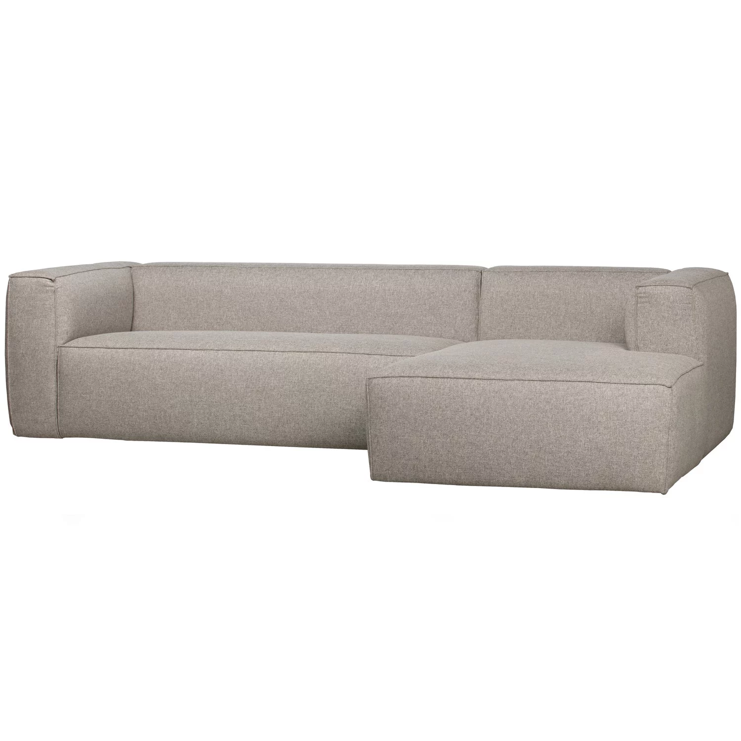 Loungebank Bean Melange, Kleur Lichtgrijs - Afbeelding 6
