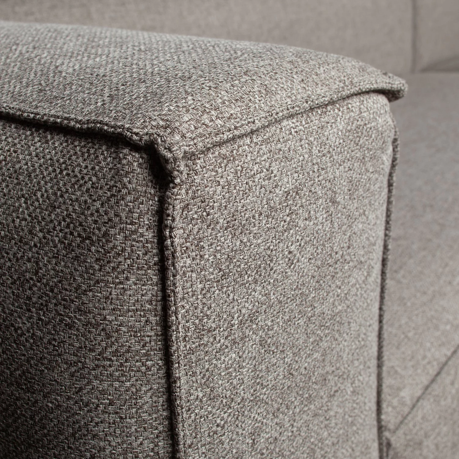 Loungebank Bean Melange, Kleur Lichtgrijs - Afbeelding 8
