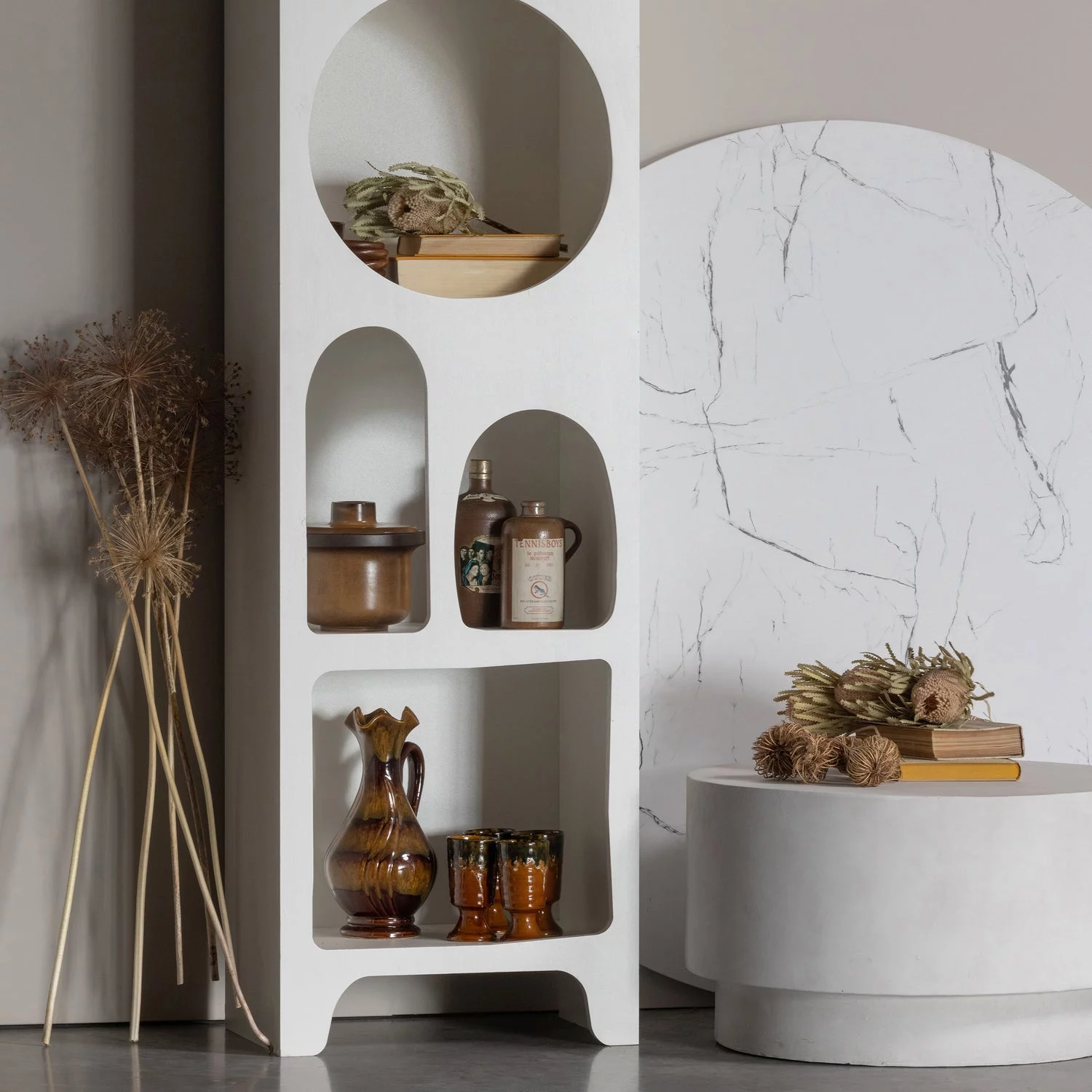 Vakkenkast Caz Kleur Wit - Afbeelding 2