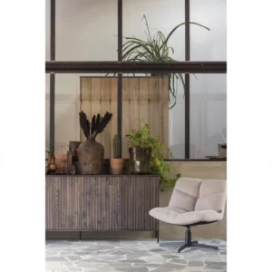 Alternative view of Vinny Draaifauteuil Boucle Zand