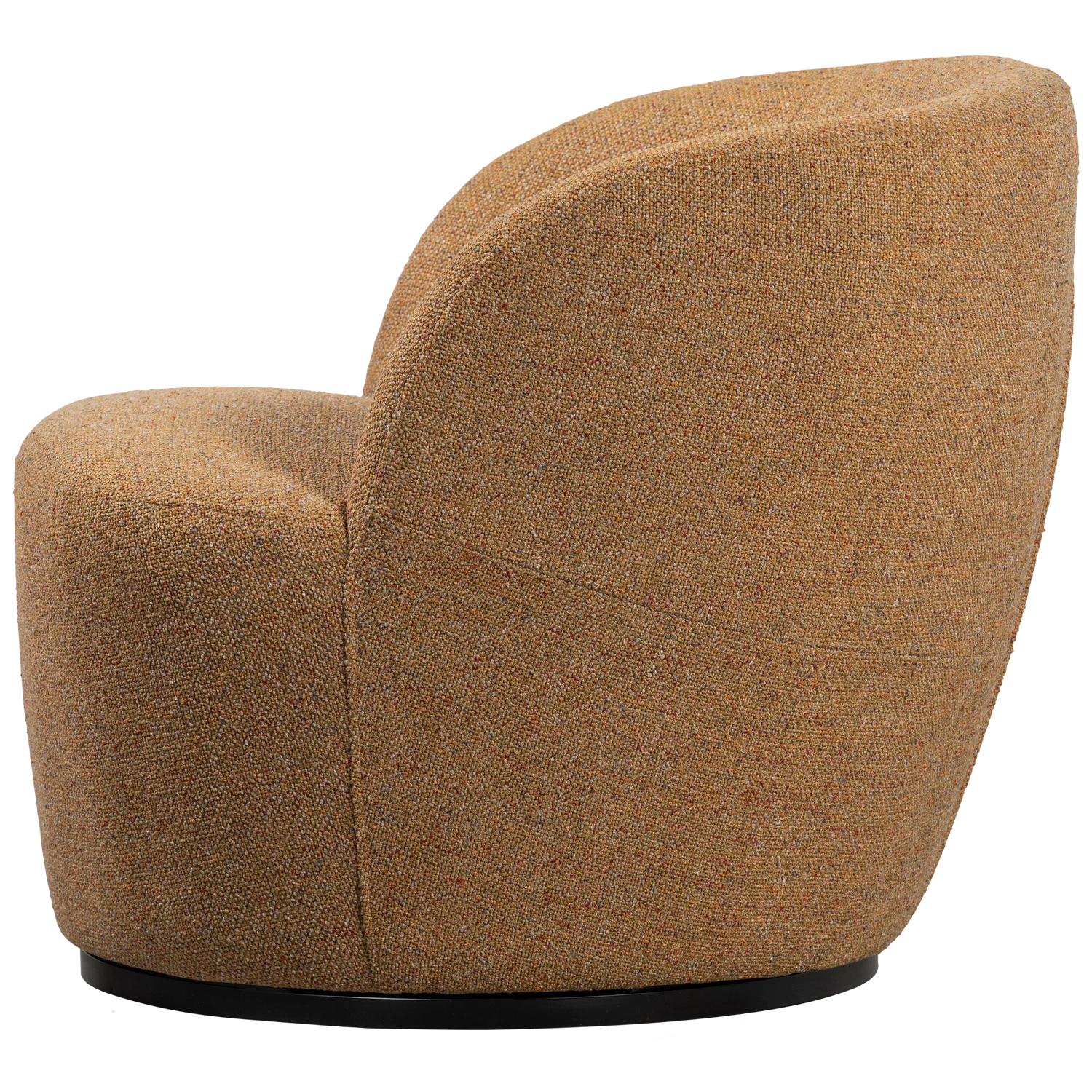 Serra Draaifauteuil Geweven Stof Curry Melange - Afbeelding 5