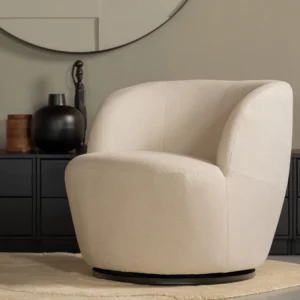Alternative view of Draaifauteuil Serra Woven