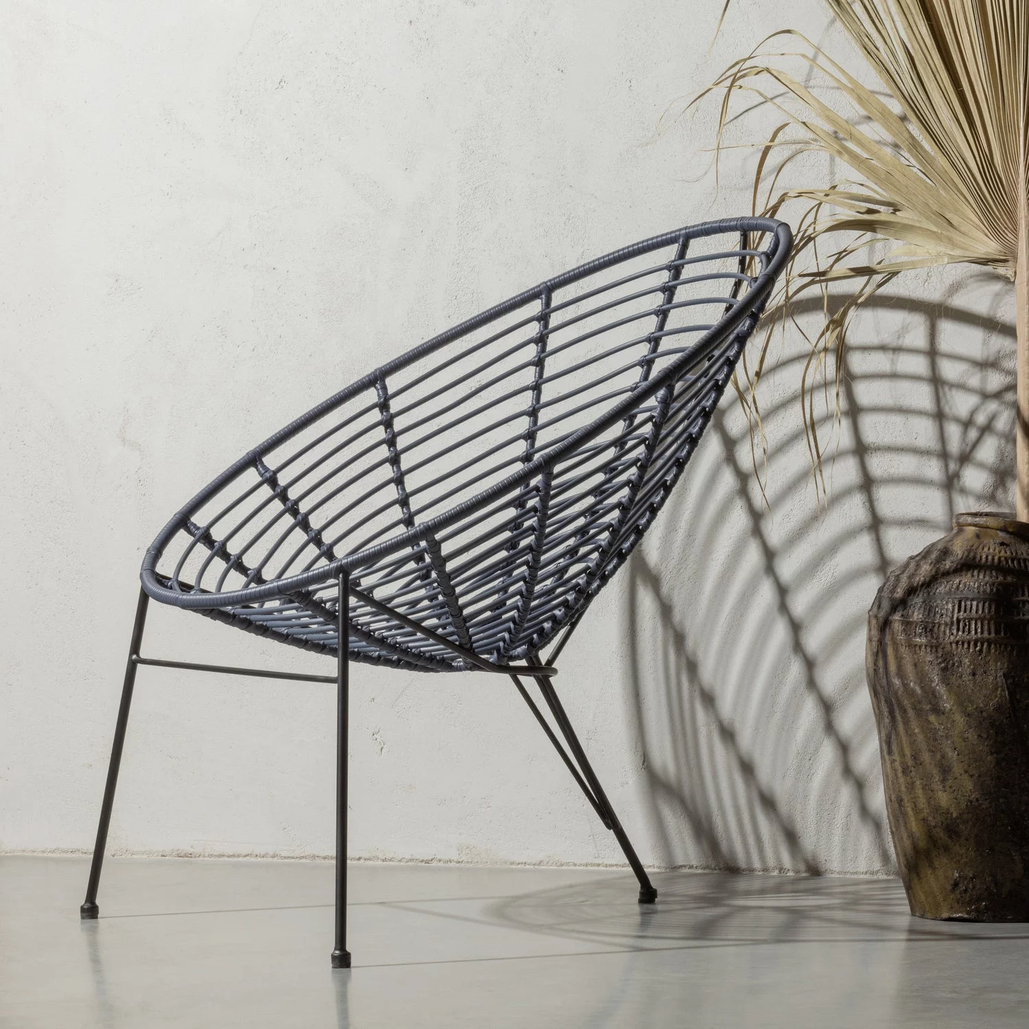 Jane Loungestoel Tuin Inkt - Afbeelding 3