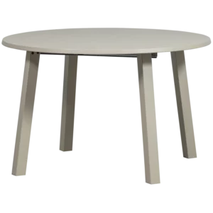 Janne Uitschuifbare Eettafel Rond Eiken Dakargrau [Fsc]