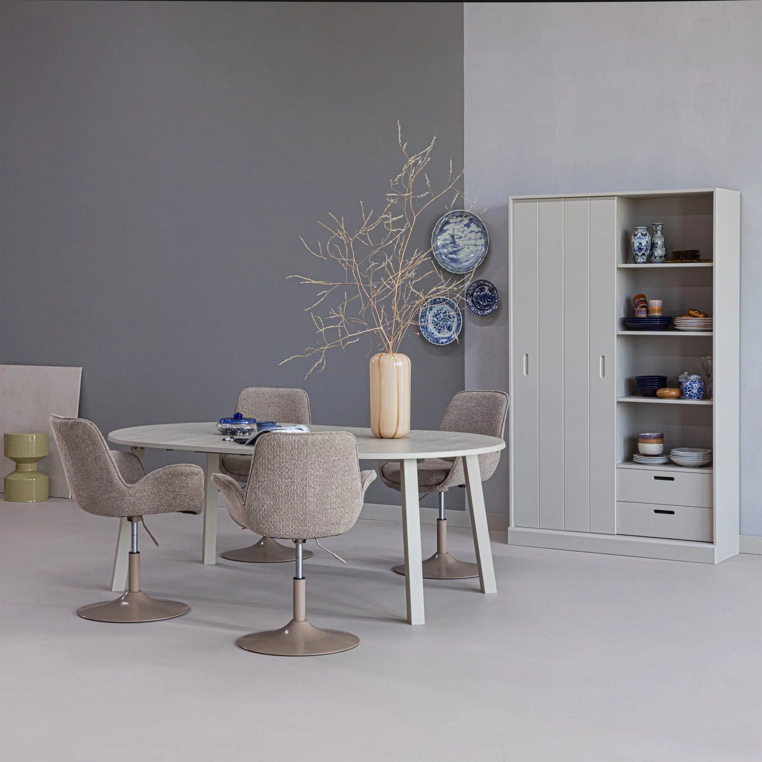 Mila Schuifdeurkast Grenen Dust [Fsc] - Afbeelding 3