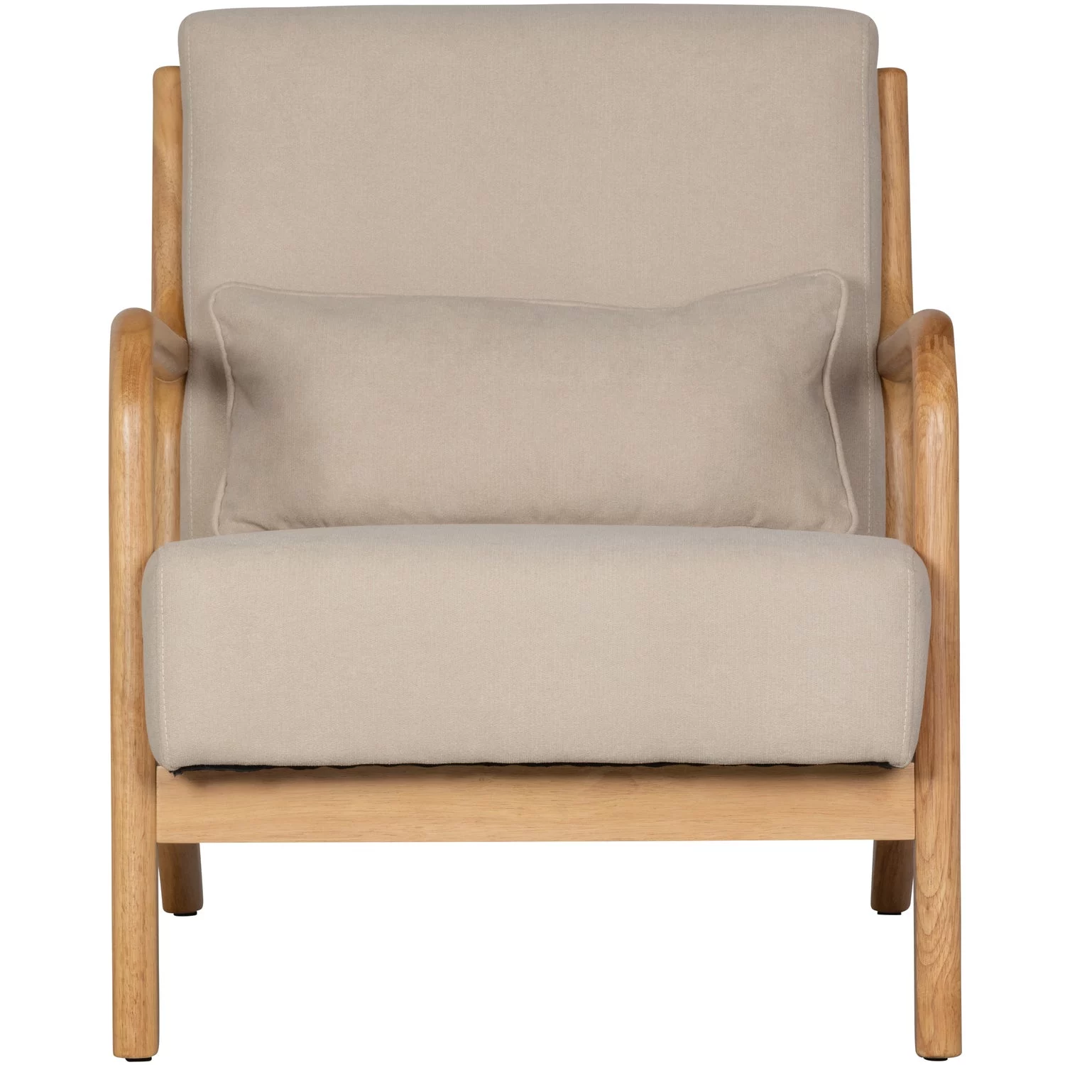 Mark Fauteuil Geweven Stof Naturel - Afbeelding 4