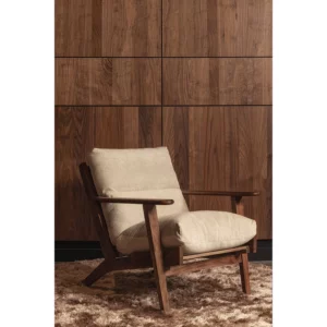Alternative view of Houston Fauteuil Boucle/Hout Naturel