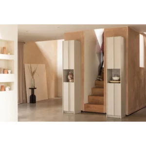 Alternative view of Basu Smalle Kast 40Cm Grenen Dust Incl. Concrete Decor [Fsc]