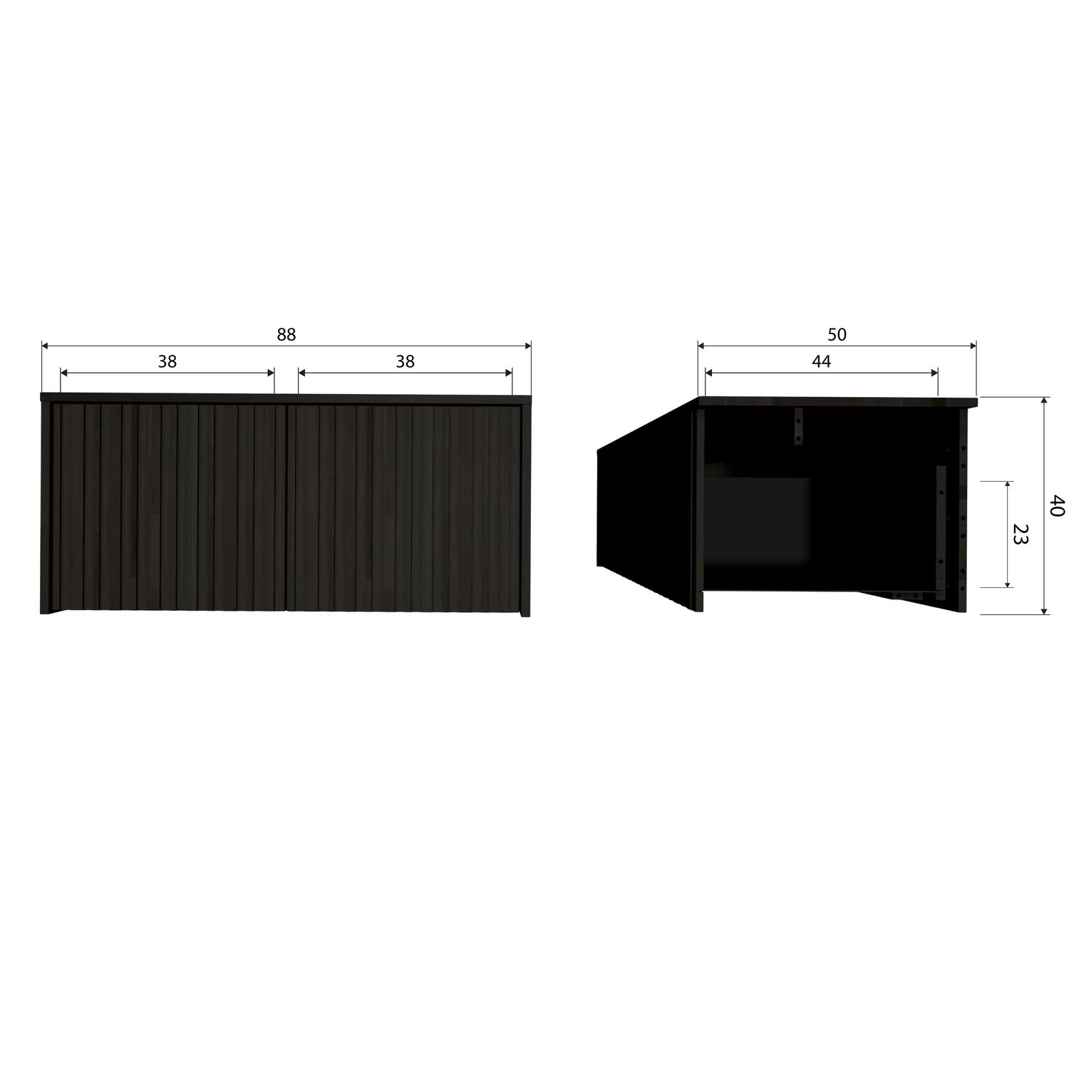 Kistbank New Gravure 88Cm - Afbeelding 7