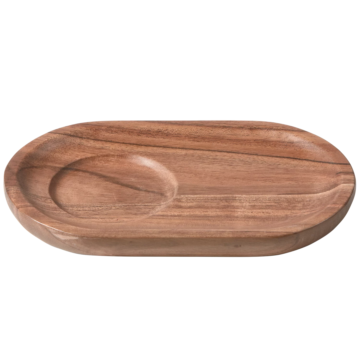 Josje Serveer Plateau Acaciahout Naturel - Set Van 2 - Afbeelding 4