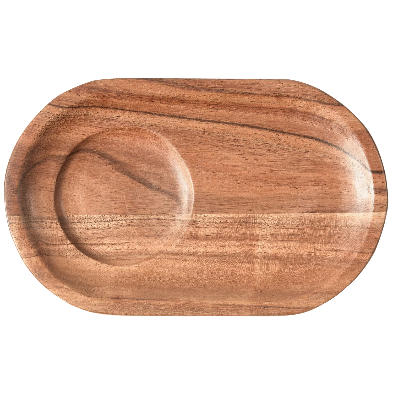 Josje Serveer Plateau Acaciahout Naturel - Set Van 2 - Afbeelding 5